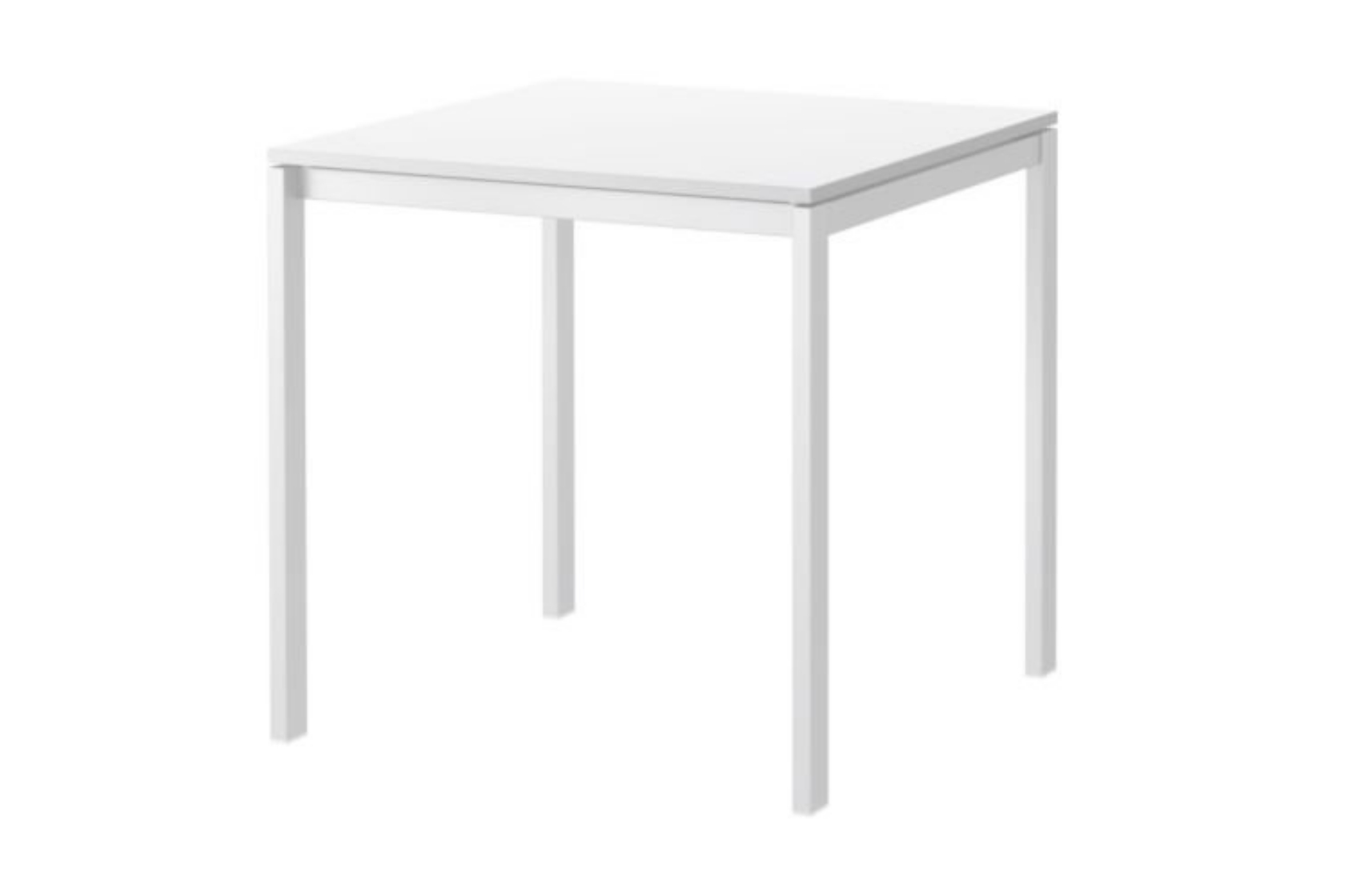 Fehér konferencia asztal 75x75 cm